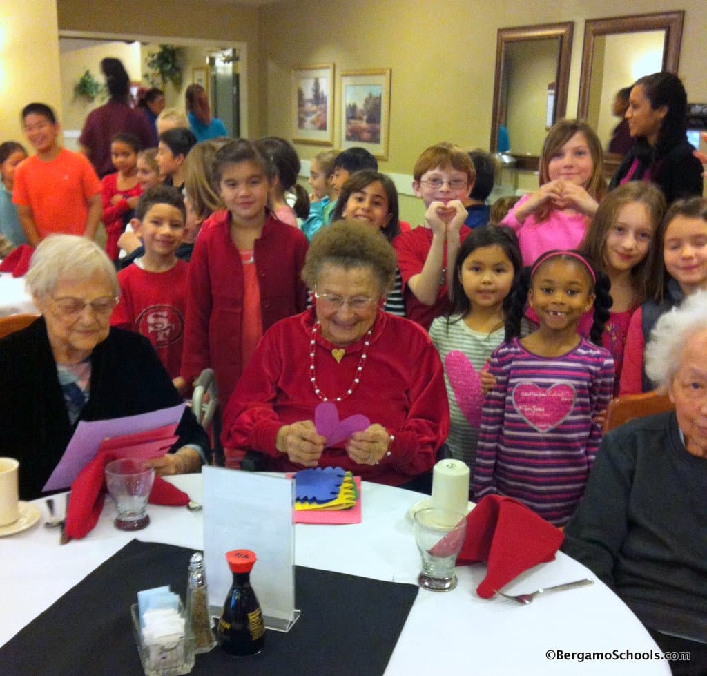 Singing Sweet Songs to Our Neighborhood Elders