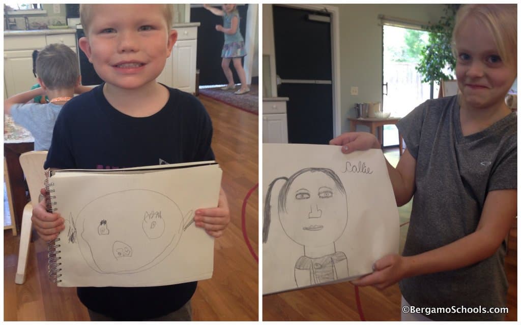 Self Portrait Exploration in the Primary Classroom